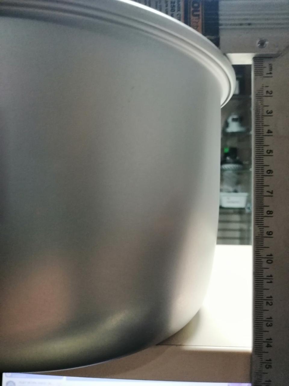 Чаша для мультиварки, универсальная 4л. D 235 мм, H-140 мм, d-225 мм - фото 5 - id-p215476409