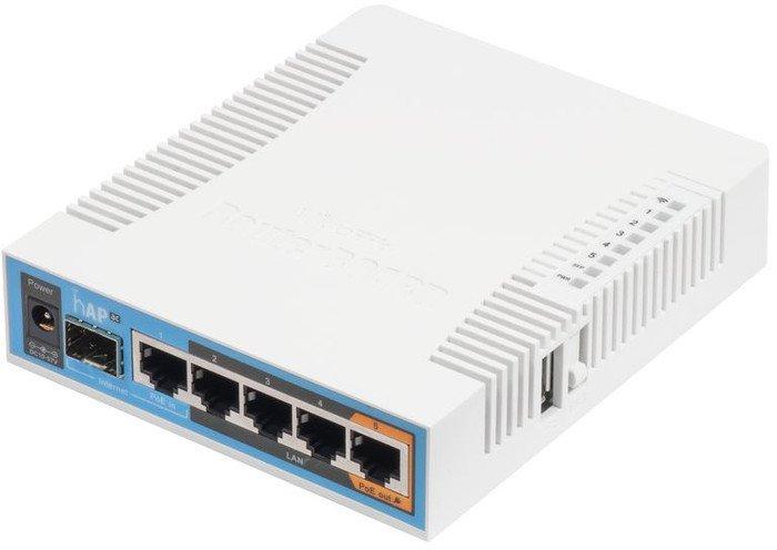 Беспроводной маршрутизатор Mikrotik hAP ac [RB962UiGS-5HacT2HnT] - фото 1 - id-p215477308