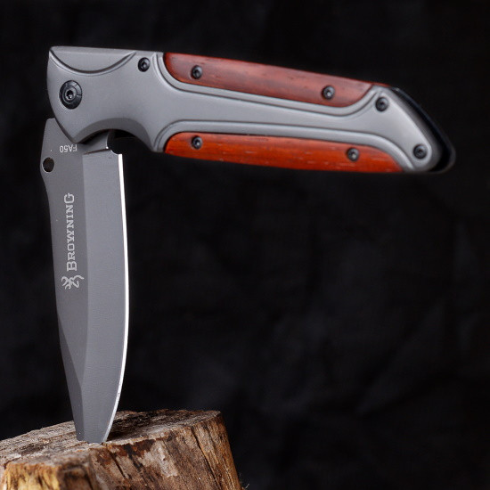Нож складной механический Browning FA50A - фото 3 - id-p215477383