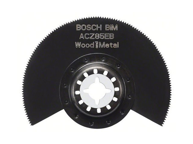Полотно пильное сегментированное BOSCH BIM ACZ 85 EB Wood and Metal (для нового поколения GOP/PMF c системой - фото 1 - id-p215477444
