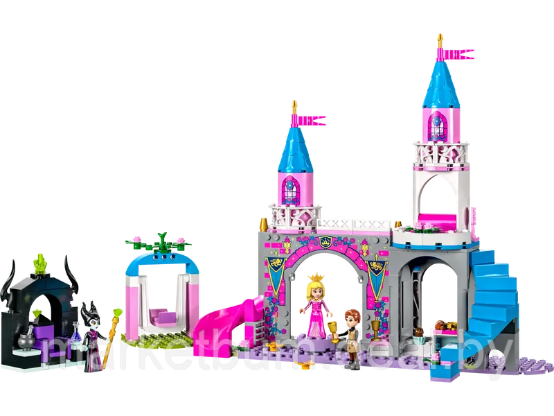 Конструктор LEGO Disney 43211, Замок Авроры - фото 4 - id-p215477982