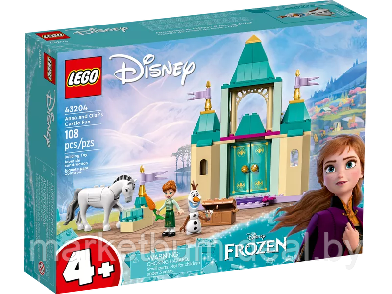 Конструктор LEGO Disney 43204, Замок Анны и Олафа. - фото 2 - id-p215478310