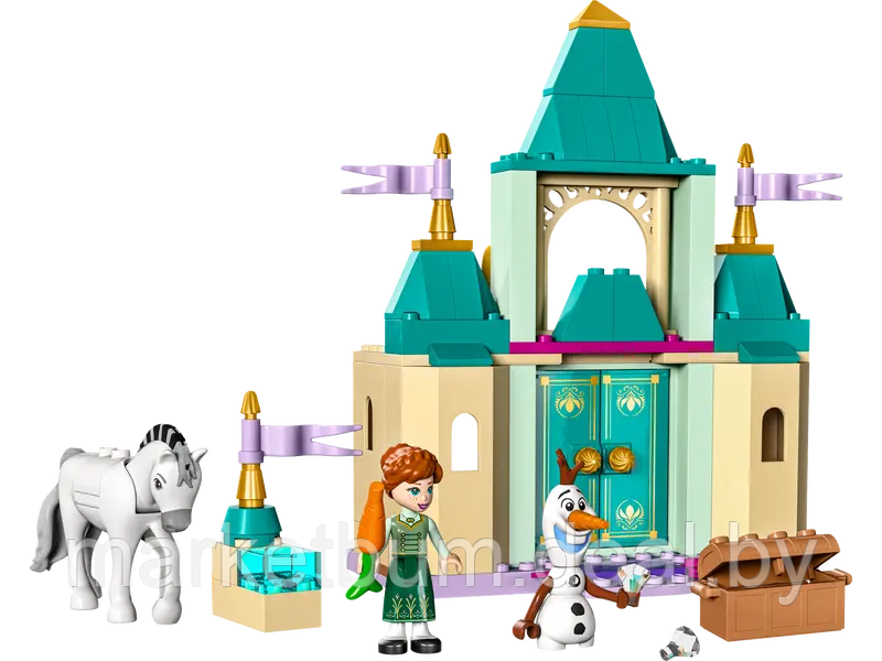 Конструктор LEGO Disney 43204, Замок Анны и Олафа. - фото 3 - id-p215478310