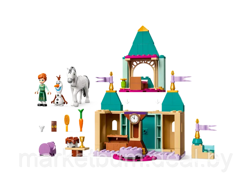 Конструктор LEGO Disney 43204, Замок Анны и Олафа. - фото 4 - id-p215478310