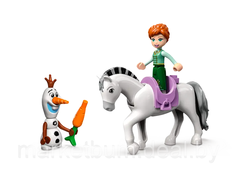 Конструктор LEGO Disney 43204, Замок Анны и Олафа. - фото 5 - id-p215478310