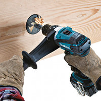 Дрель аккумуляторная Makita DDF458Z, 18В, Li-ion,БЗП-13мм,0-400\2000об\м,91\58Нм