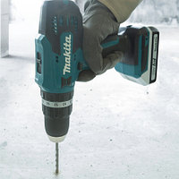 Дрель-шуруповерт ударная аккумуляторная Makita HP488DWE, G-серия 18В