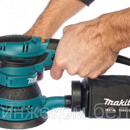 Машина шлифовальная эксцентриковая Makita BO5041K, 300Вт, 125мм,4000- - фото 1 - id-p215478642