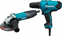 Набор электроинструментов Makita DK0121, (DF0300, GA5030)