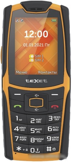 Мобильный телефон TeXet TM-521R (черный) - фото 2 - id-p215479066