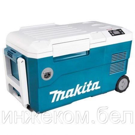 Холодильник с подогревом Makita CW001GZ, 20 л, 3 режима питания: аккумулятор 40В, DС 12В, AC 220В. - фото 1 - id-p215478860