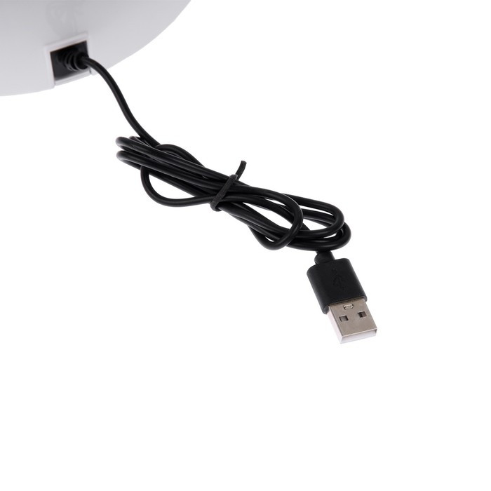 Лампа для гель-лака Luazon LUF-17, LED, 48 Вт, 30 диодов, таймер 5/36/60 с, USB, белая - фото 6 - id-p215479307