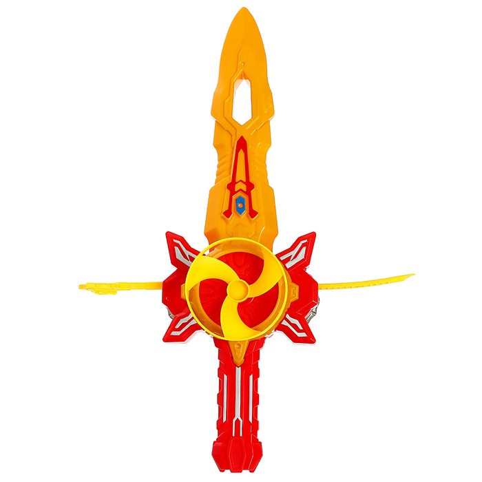 Набор волчков «Супер меч», двойной запуск, с вертушкой, цвет МИКС - фото 4 - id-p215480204