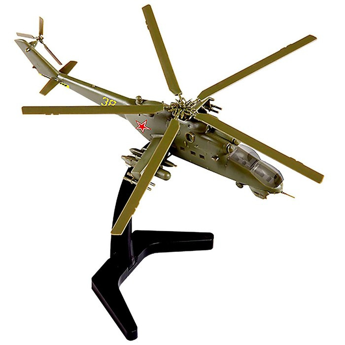 Набор сборной модели «Советский ударный вертолет Ми-24В», масштаб 1:144 - фото 2 - id-p215480265