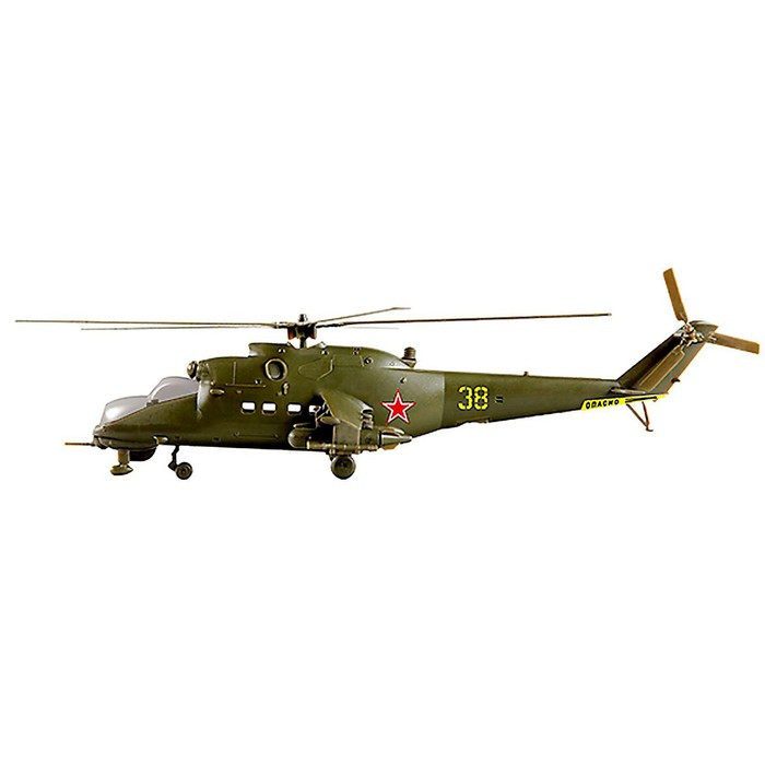 Набор сборной модели «Советский ударный вертолет Ми-24В», масштаб 1:144 - фото 3 - id-p215480265