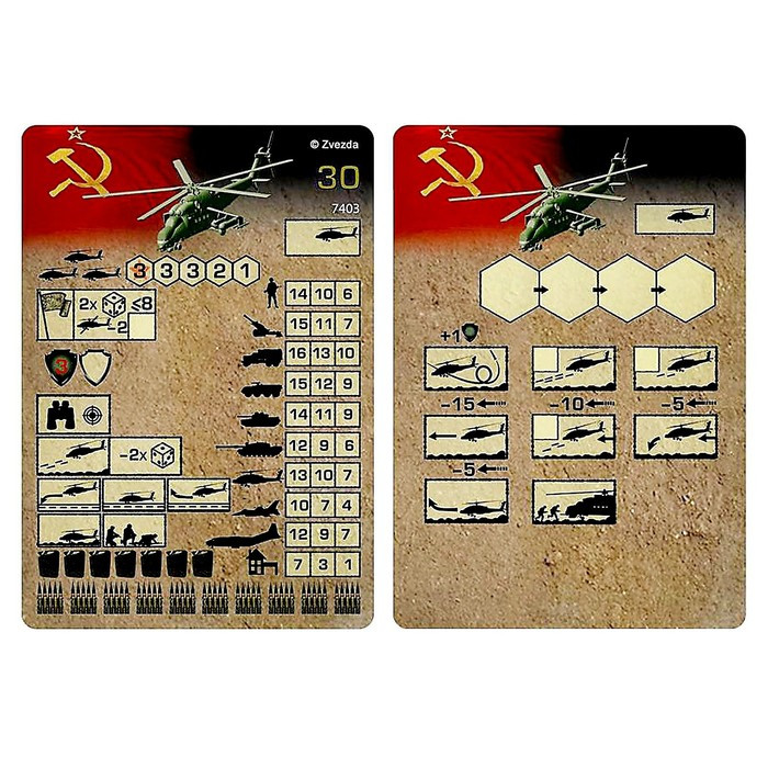 Набор сборной модели «Советский ударный вертолет Ми-24В», масштаб 1:144 - фото 6 - id-p215480265