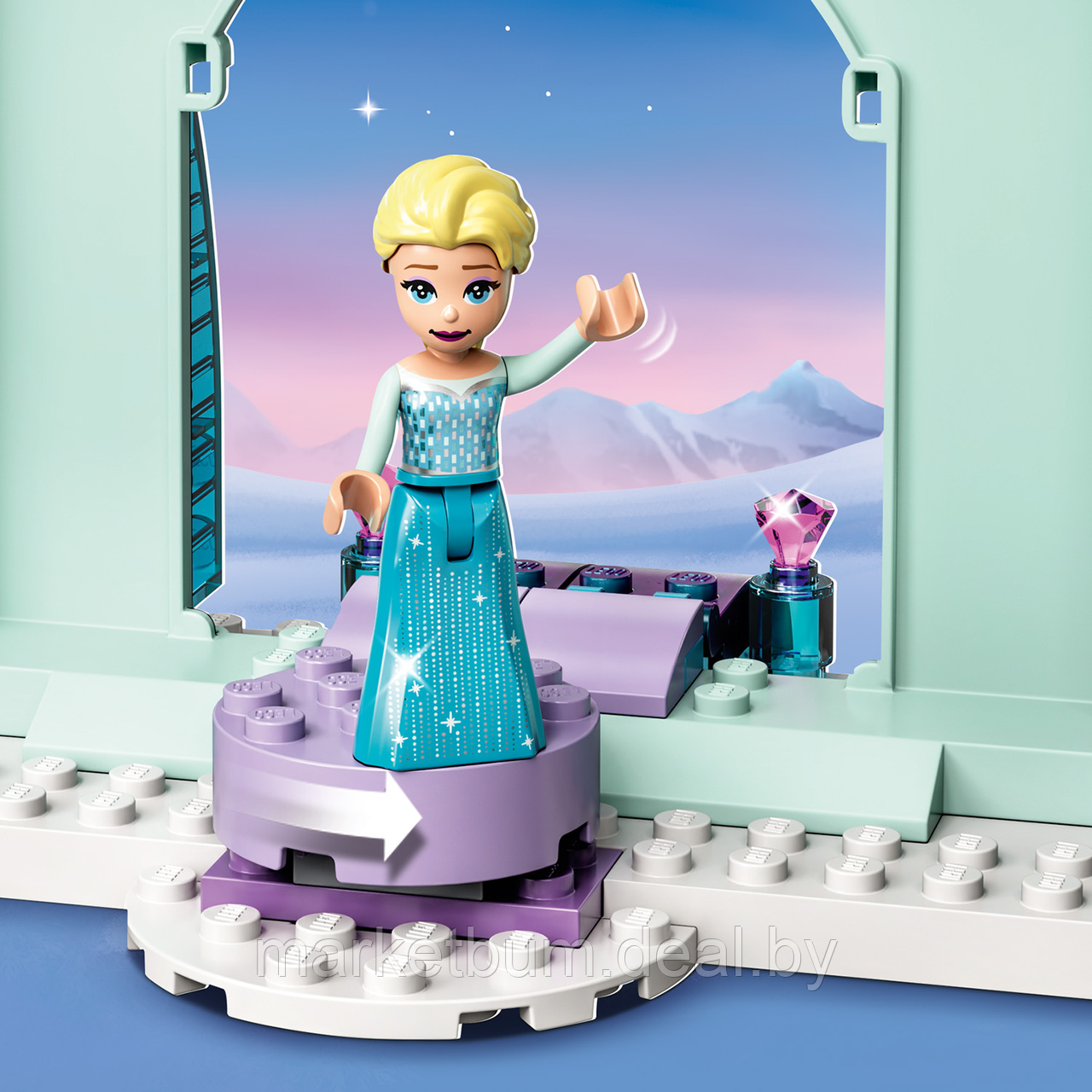 Конструктор LEGO Disney 43194, Ледяная страна чудес Анны и Эльзы - фото 8 - id-p215479446