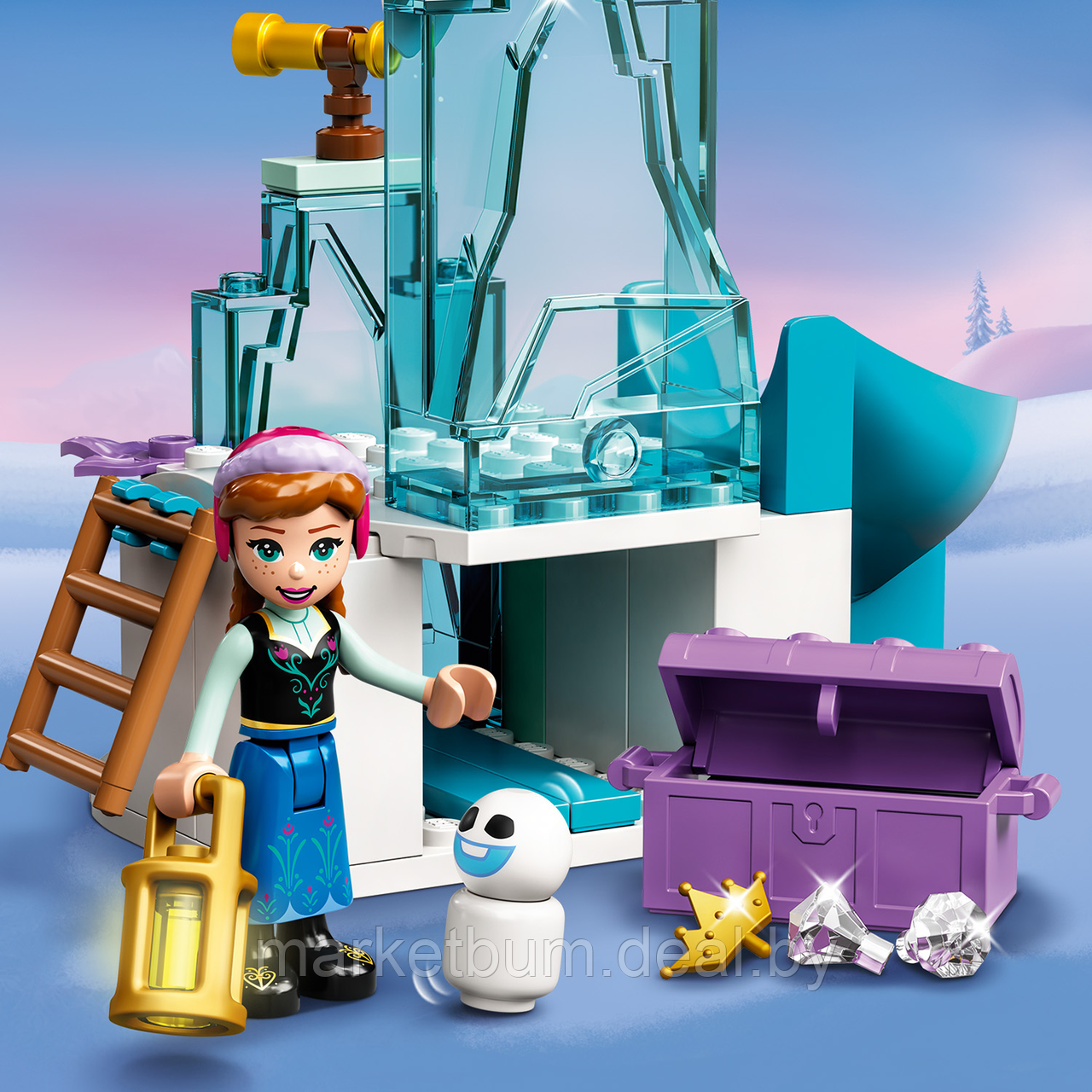 Конструктор LEGO Disney 43194, Ледяная страна чудес Анны и Эльзы - фото 9 - id-p215479446