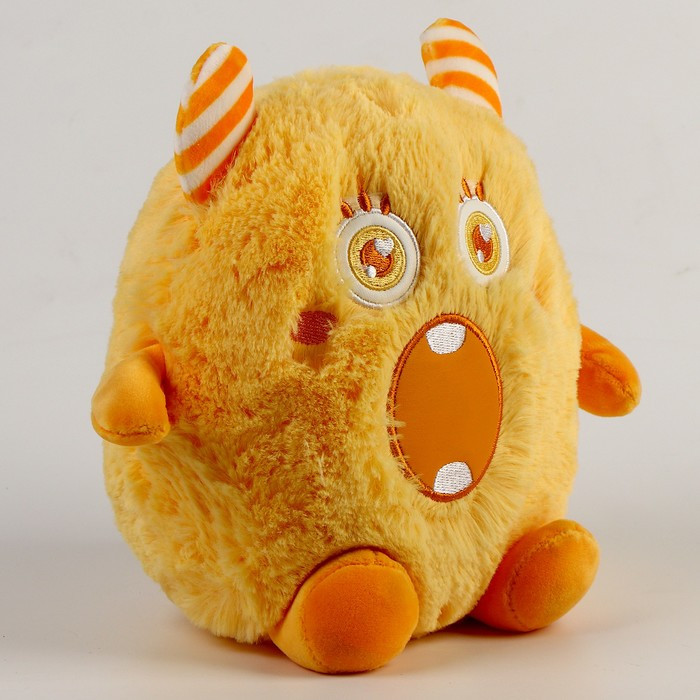 Мягкая игрушка «Монстрик», 19 см, цвет жёлтый - фото 2 - id-p215480928