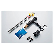 Смеситель для умывальника черный Ledeme L1076B, фото 2