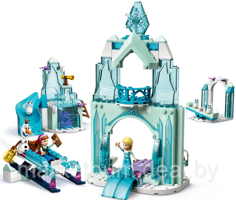 Конструктор LEGO Disney 43194, Ледяная страна чудес Анны и Эльзы - фото 2 - id-p215479446