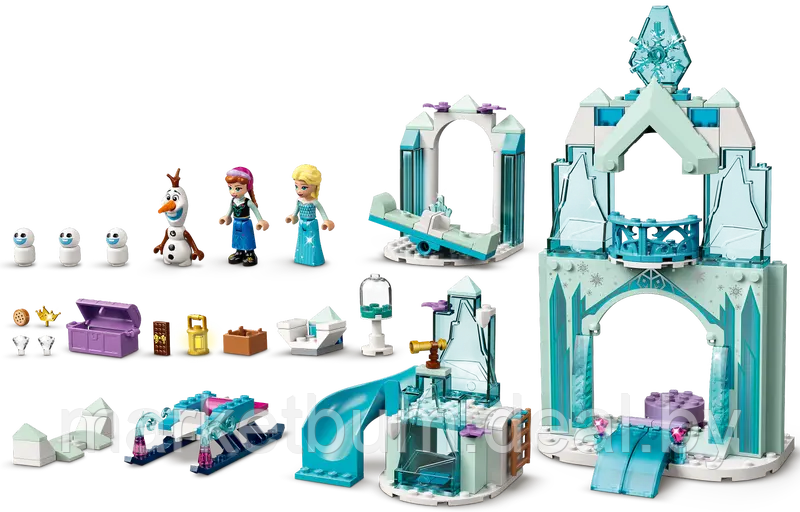 Конструктор LEGO Disney 43194, Ледяная страна чудес Анны и Эльзы - фото 7 - id-p215479446