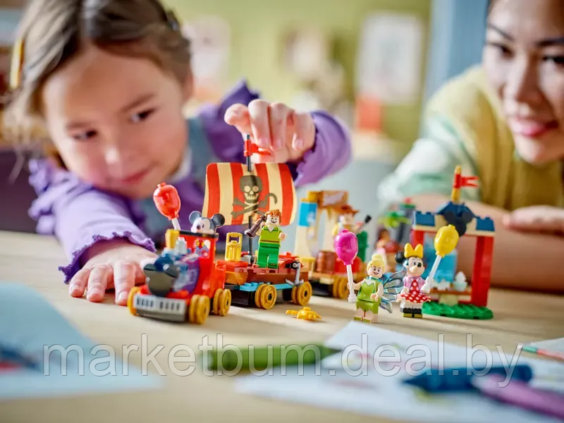 Конструктор LEGO Disney 43212, Disney-поезд, полный веселья. - фото 10 - id-p215482983