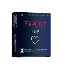 Презервативы EXPERT Neon Germany 2 шт,светящиеся