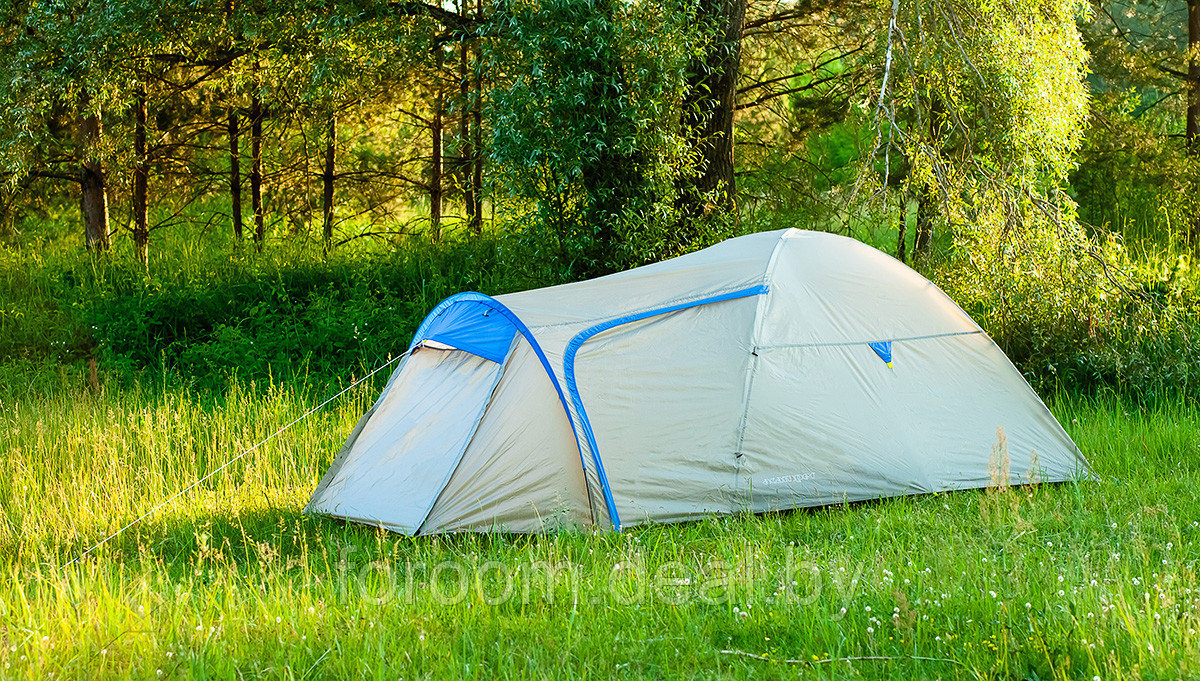 Палатка ACAMPER MONSUN (4-местная 3000 мм/ст) grey - фото 3 - id-p215494732