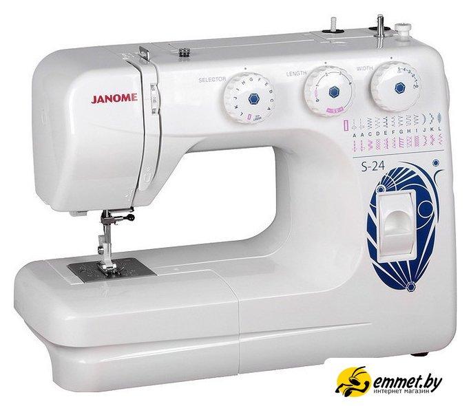Электромеханическая швейная машина Janome S-24 - фото 1 - id-p215495923