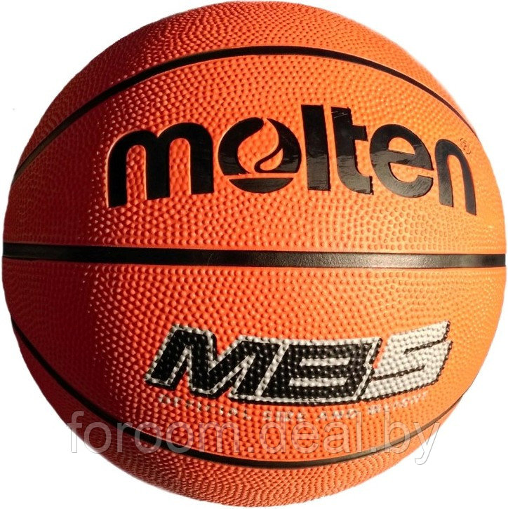 Баскетбольный мяч для тренировок MOLTEN MB5 , резиновый pазмер 5 - фото 1 - id-p215494751