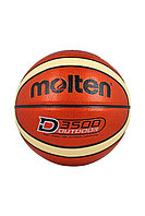 Баскетбольный мяч для тренировок MOLTEN B6D3500, синт. кожа pазмер 6