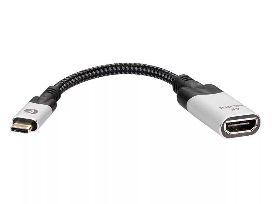 Адаптер USB-C male - HDMI-A female VCOM (CU423MV-4K) USB3.1 4K@60Hz 0.15м - фото 1 - id-p215496070