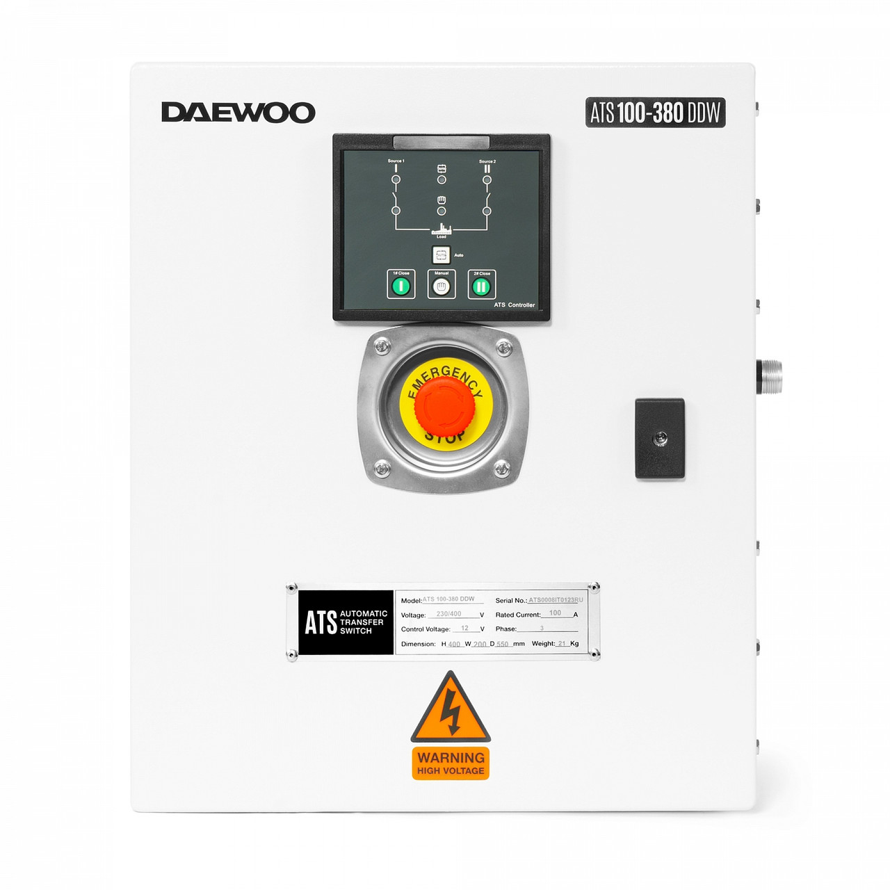 Блок автоматического управления генератором DAEWOO ATS 100-380 DDW - фото 2 - id-p215497363
