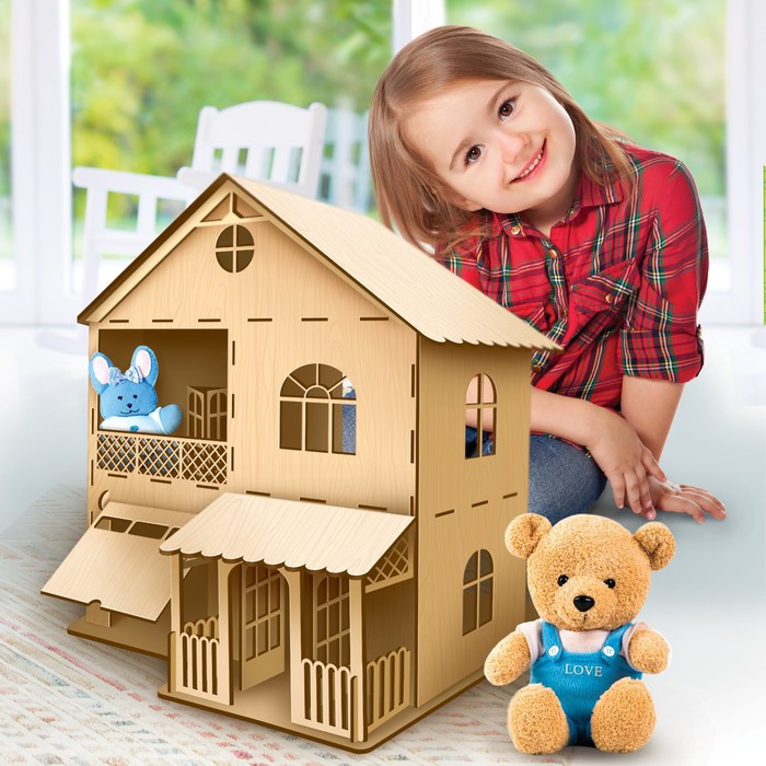 Кукольный дом (большой) - фото 1 - id-p215498047