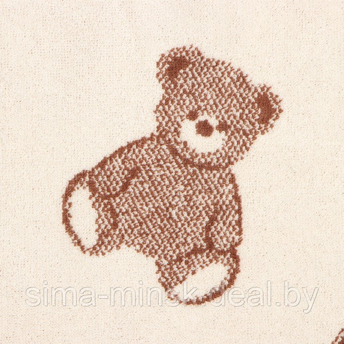 Полотенце махровое Этель Teddy bear, 70х130 см, 100% хлопок, 420 г/м2 - фото 2 - id-p215501989