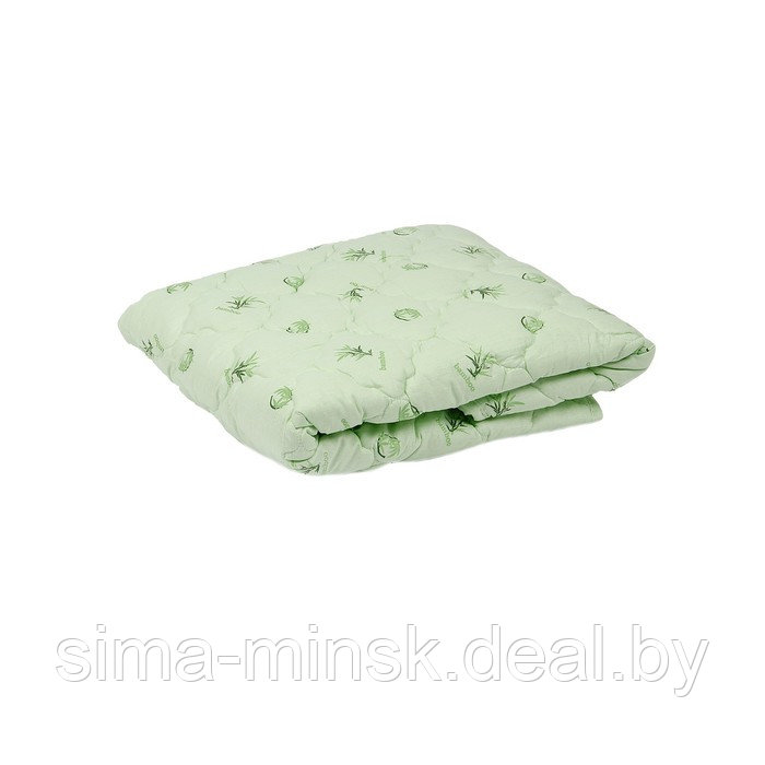 Одеяло лёгкое, размер 110 × 140 см, силиконизированное волокно - фото 1 - id-p215502208