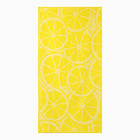 Полотенце махровое Lemon color, 50х90 см, цвет жёлтый