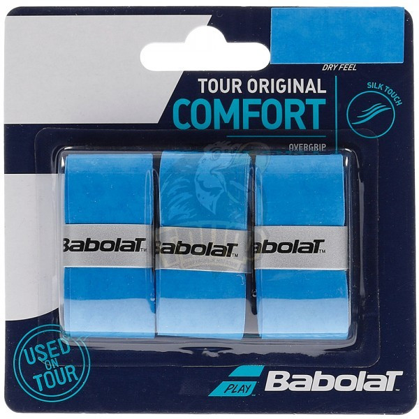 Обмотка для теннисной ракетки Babolat Overgrip Tour Original (синий) (арт. 653047-136) - фото 1 - id-p215506446