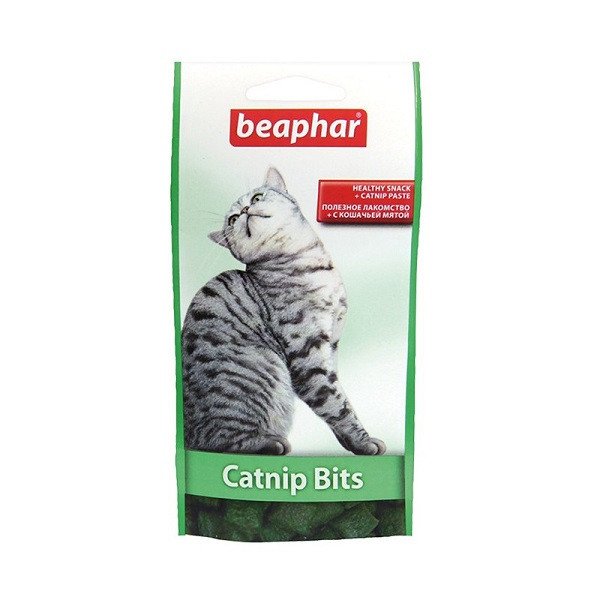Подушечки с кошачей мятой BEAPHAR Catnip Bits, 35 гр - фото 1 - id-p215506837
