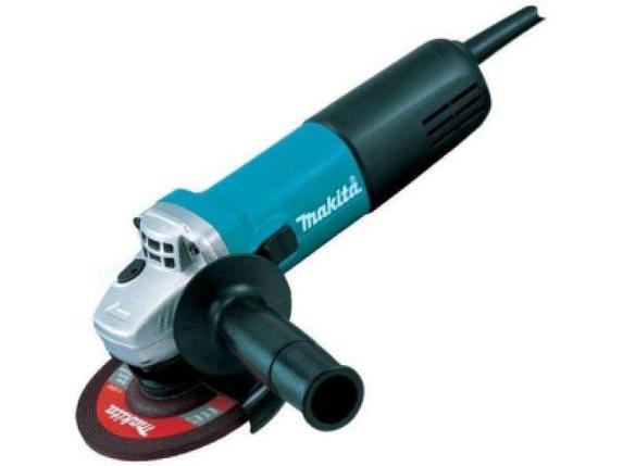 Одноручная углошлифмашина MAKITA 9558 HNRK в кейсе (840 Вт, диск 125х22 мм, плавный пуск), фото 2