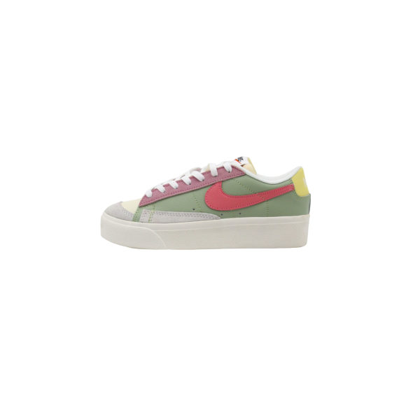 Nike Blazer Low Platform Green/Pink