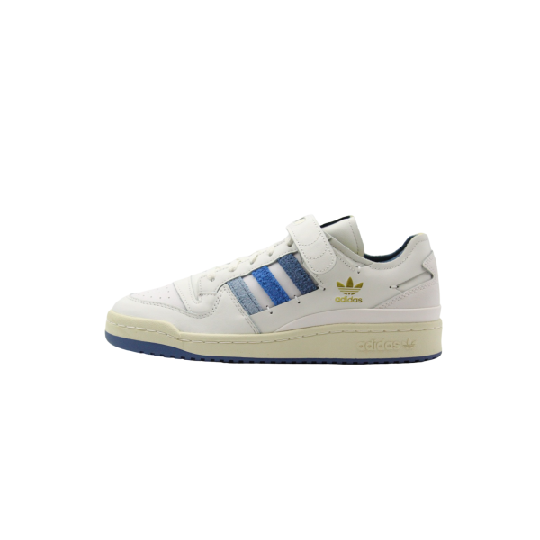 Forum 84 Low White/Pulse Blue