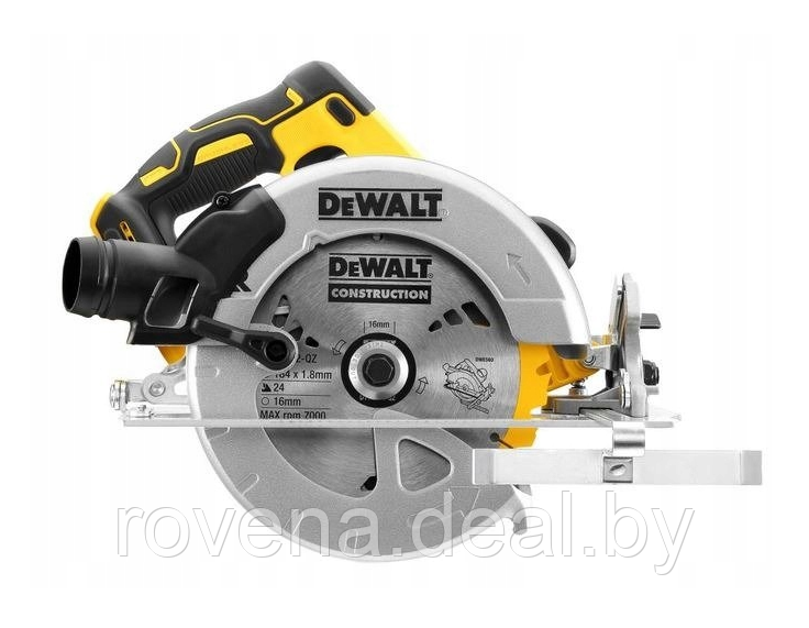 ПИЛА DeWalt DCS570N-XJ АККУМУЛЯТОРНАЯ ДИСКОВАЯ (циркулярная) 18V 184 MM - фото 2 - id-p208016960