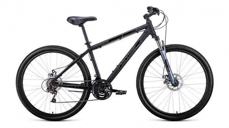 Велосипед Altair AL 27.5 D р.19 2022 (черный матовый/черный)