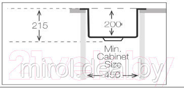 Мойка кухонная ZORG ZRE 4444 - фото 10 - id-p215515932