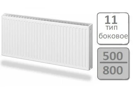 Стальной панельный радиатор Lemax Compact тип 11-500 800 - фото 1 - id-p215516971