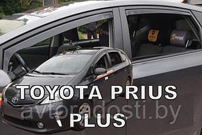 Ветровики вставные для Toyota Prius V Plus (2011-) / Тойота Приус Плюс [29653] (HEKO)