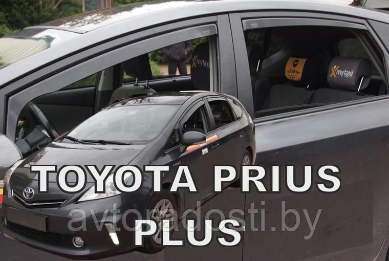 Ветровики вставные для Toyota Prius V Plus (2011-) / Тойота Приус Плюс [29653] (HEKO) - фото 1 - id-p171722582