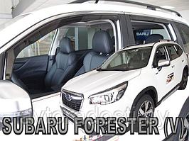 Ветровики вставные для Subaru Forester V (2019-) / Субару Форестер [28528] (HEKO)